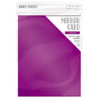 Tonic Purple Mist 8.5 x 11 Mirror Card Satin Cardstock 9485E