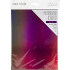 Tonic Purple Rain 8.5 x 11 Mirror Card Iridescent Cardstock 9788e