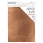 Tonic Rose Platinum 8.5 x 11 Mirror Card Gloss Cardstock 9456E