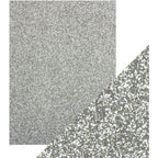 Tonic Silver Screen 8.5 x 11 Glitter Cardstock 9961e