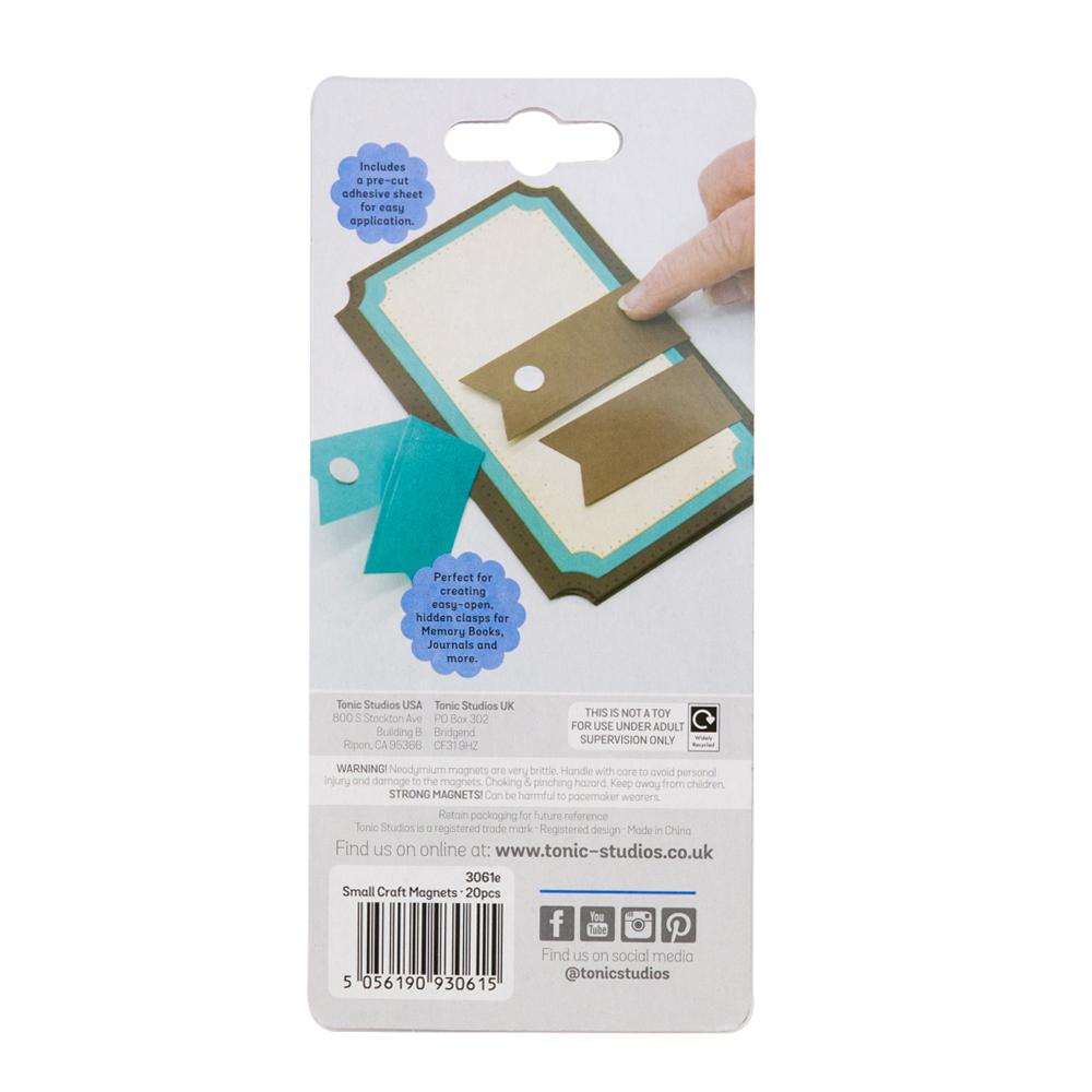 Tonic Small Craft Magnets 3061e Back of Package