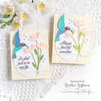 Tonic White Blizzard Nuvo Glitter Drops 758N Hummingbird Cards | color-code:ALT04