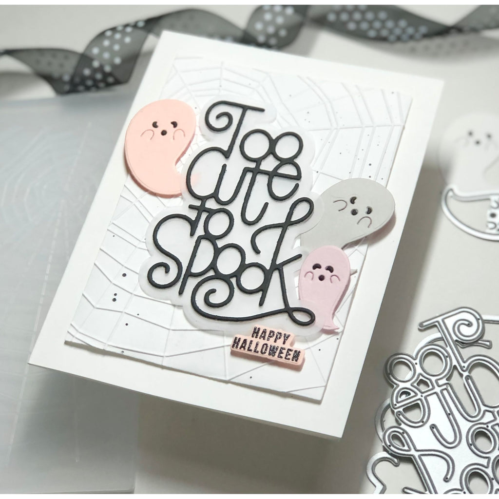 Simon Says Stamp Too Cute To Spook Wafer Dies sssd112850 Stamptember Halloween Card