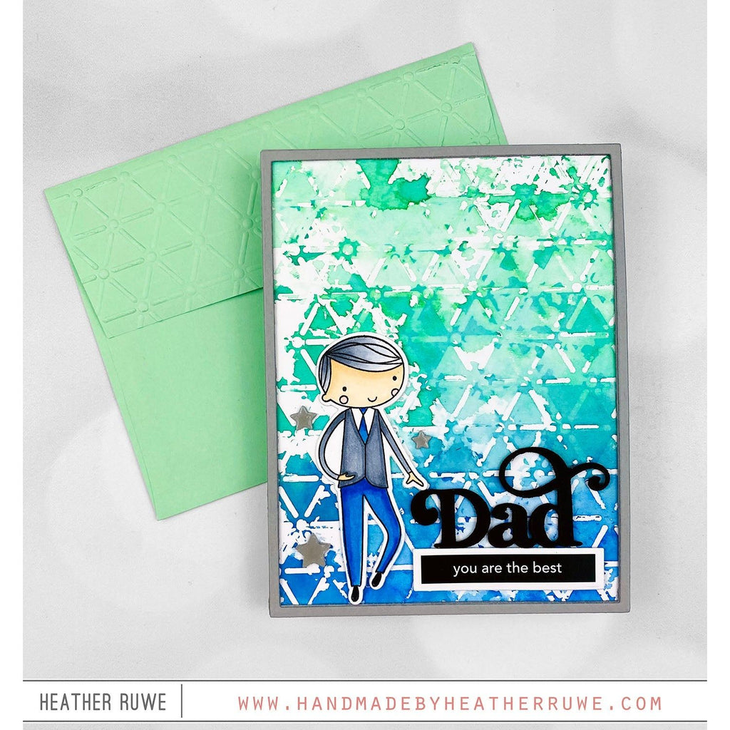 Simon Says Stamp To the Happy Couple Images Wafer Dies 1071sdc Celebrate Father's Day Card | color-code:ALT02