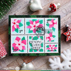 Waffle Flower Elegant Christmas 2 Matching Dies 421732 sending good cheer
