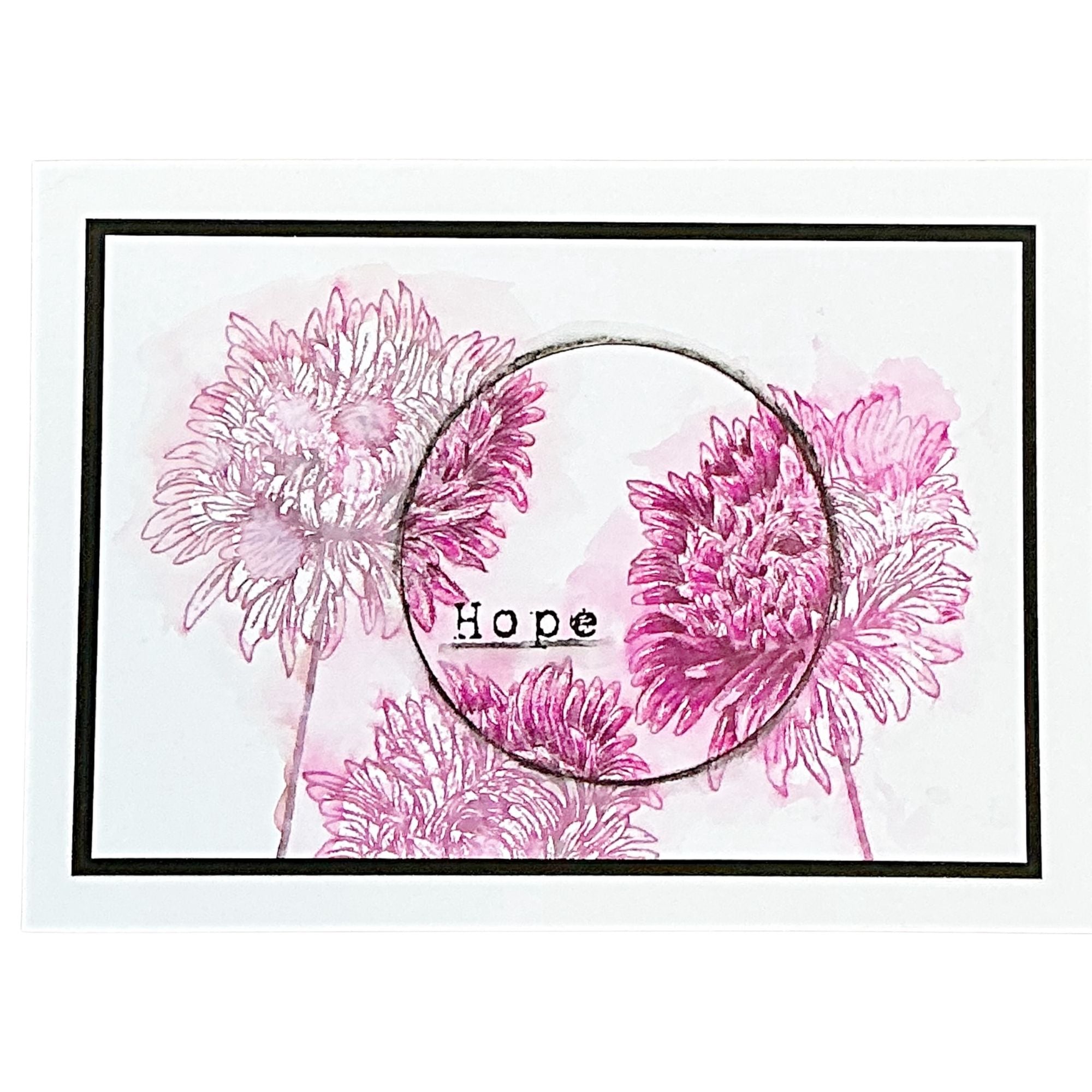 Tracy Evans Boutique Designs Beauty Surrounds Us Clear Stamps te56 hope