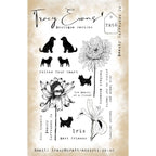 Tracy Evans Boutique Designs Beauty Surrounds Us Clear Stamps te56