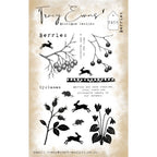 Tracy Evans Boutique Designs Berries A6 Clear Stamps te55