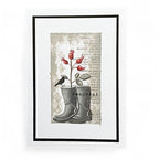 Tracy Evans Boutique Designs Berries A6 Clear Stamps te55 boots