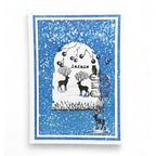 Tracy Evans Boutique Designs Berries A6 Clear Stamps te55 deer
