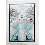 Tracy Evans Boutique Designs Black Cat Snippet Stencil ss14 stillness