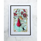 Tracy Evans Boutique Designs Bloom and Grow A7 Clear Stamps te42 bloom