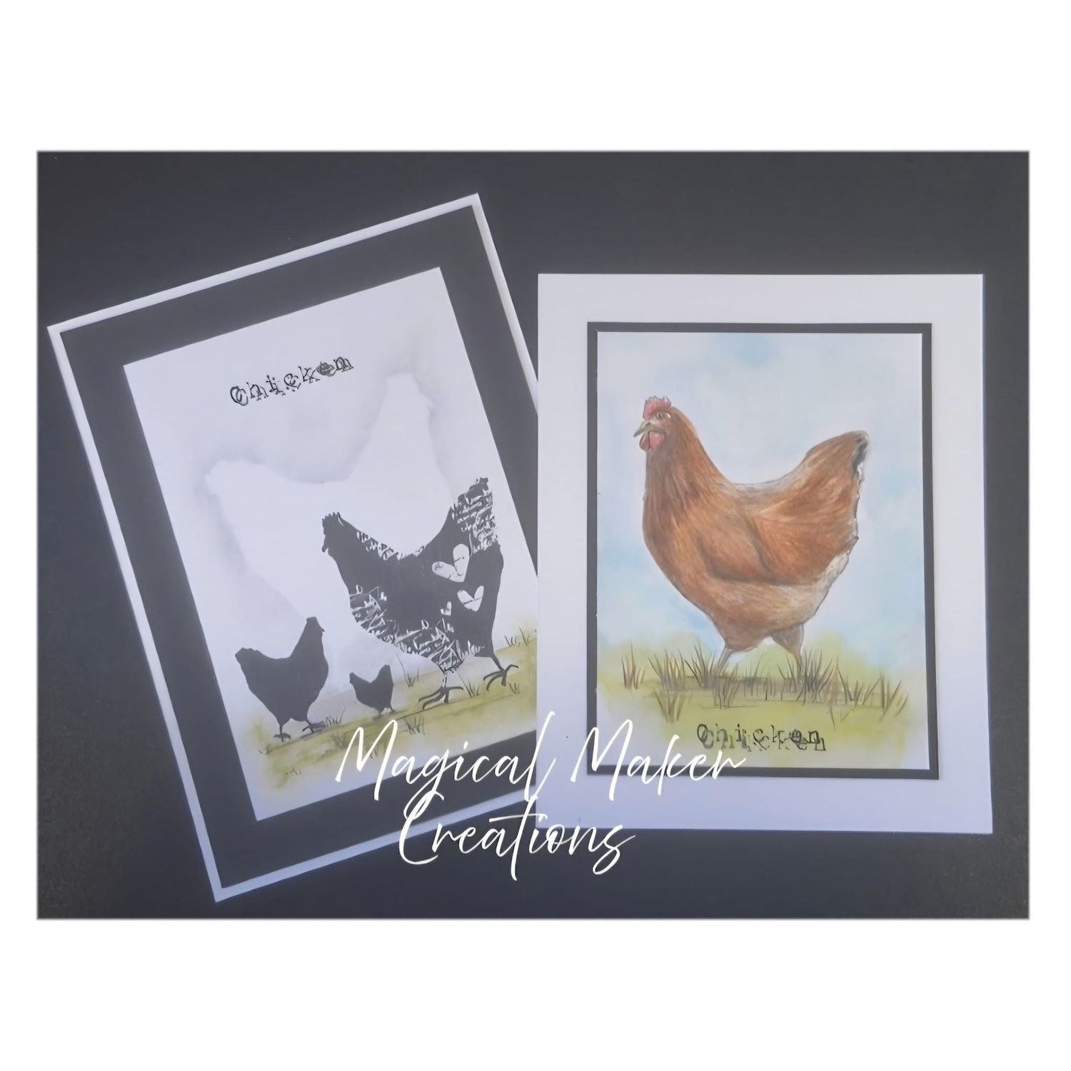 Tracy Evans Boutique Designs Cluck Snippet Stencil ss30 chicken