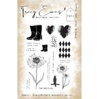 Tracy Evans Boutique Designs Create Your Own Story A5 Clear Stamps te51