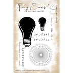 Tracy Evans Boutique Designs Creative Spark A7 Clear Stamps te24
