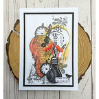 Tracy Evans Boutique Designs Creative Spark A7 Clear Stamps te24 bird