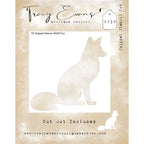 Tracy Evans Boutique Designs Fox 4x4 Snippet Stencil ss39