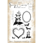 Tracy Evans Boutique Designs Framed Delights Clear Stamps te58