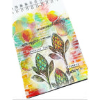 Tracy Evans Boutique Designs Garden Text 6x6 Stencil st8 nature