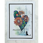 Tracy Evans Boutique Designs Heart Snippet Stencil ss12 best wishes