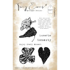 Tracy Evans Boutique Designs Honesty A6 Clear Stamps te28