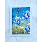 Tracy Evans Boutique Designs Magnolia A6 Clear Stamps te43 magnolia