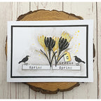 Tracy Evans Boutique Designs Nature's Beauty A6 Clear Stamps te31 spring 