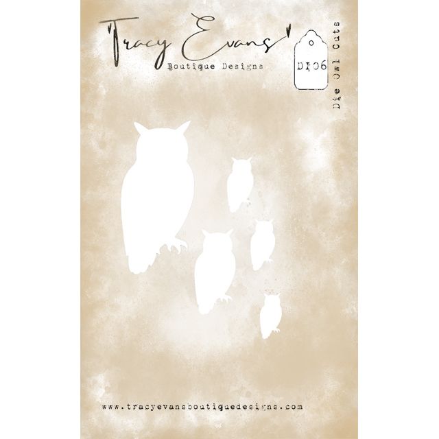 Tracy Evans Boutique Designs Owl Cuts Dies di06