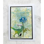 Tracy Evans Boutique Designs Pheasant Snippet Stencil ss18 bloom