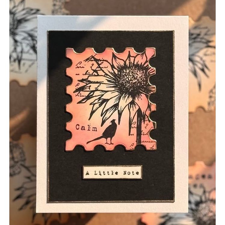 Tracy Evans Boutique Designs Post Art Die and Stencil Bundle a little note