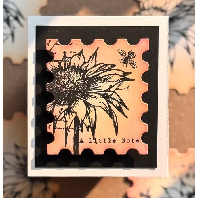 Tracy Evans Boutique Designs Post Art Die and Stencil Bundle a little note 2