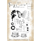 Tracy Evans Boutique Designs Quiet Moments Clear Stamps te72