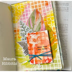 Tracy Evans Boutique Designs Seedheads A7 Clear Stamps te40 leaves | color-code:ALT01