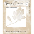 Tracy Evans Boutique Designs Silhouette Bloom 6x6 Stencil st2