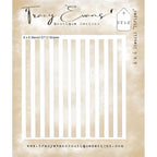 Tracy Evans Boutique Designs Stripes 6x6 Stencil st12