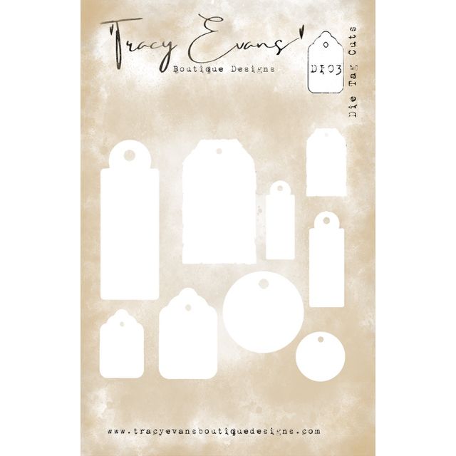 Tracy Evans Boutique Designs Tag Cuts Dies di03