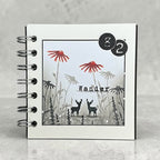 Tracy Evans Boutique Designs Take the Scenic Route A6 Clear Stamps te68 deer flowers card