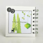 Tracy Evans Boutique Designs Tall Trees 4x4 Snippet Stencil ss44 reindeer trees green ornament 