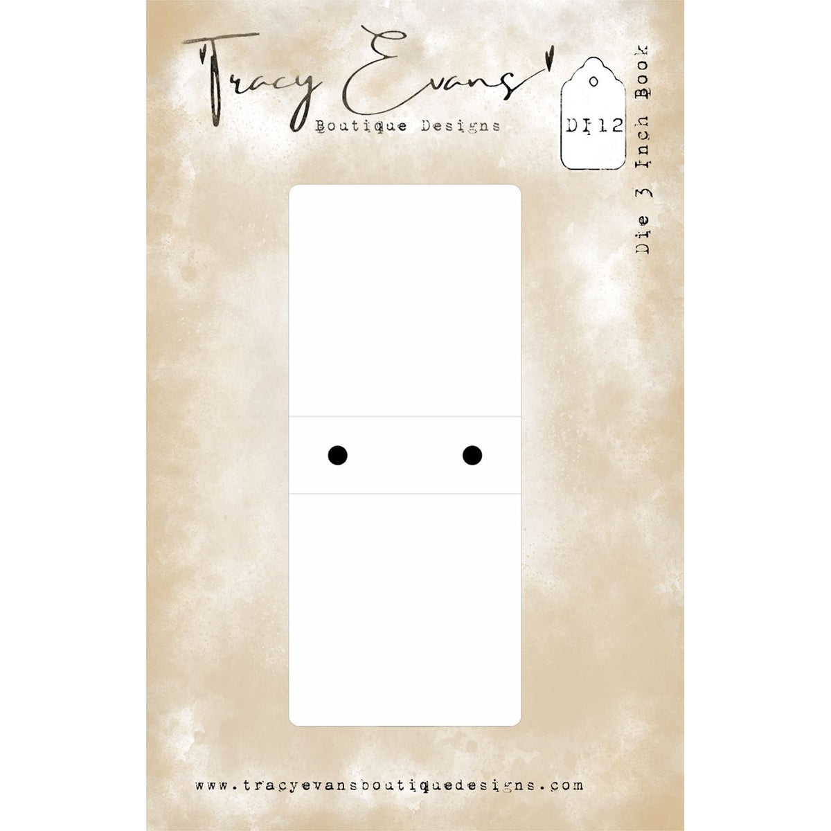 Tracy Evans Boutique Designs Three Inch Book Die di12