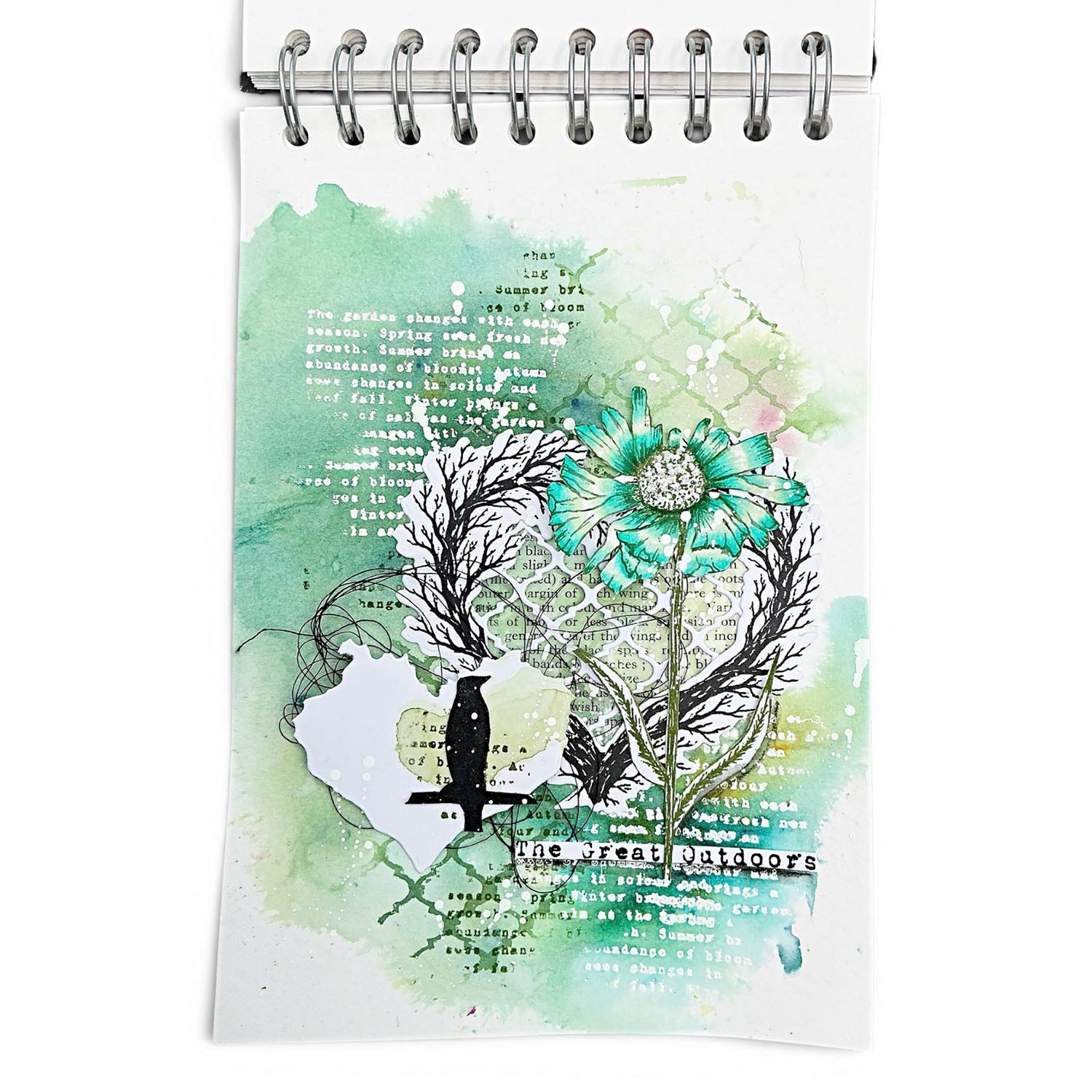 Tracy Evans Boutique Designs Tile Cuts Dies di07 great outdoors