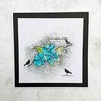 Tracy Evans Boutique Designs Wild and Free A7 Clear Stamps te47 wild and free