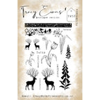 Tracy Evans Boutique Designs Wilderness A5 Clear Stamps te52