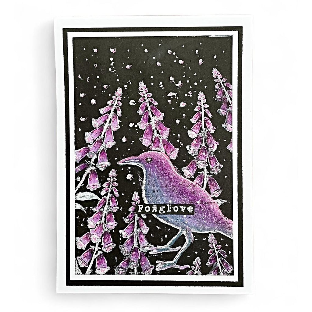 Tracy Evans Boutique Designs Wilderness A5 Clear Stamps te52 bird