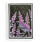 Tracy Evans Boutique Designs Wilderness A5 Clear Stamps te52 bird