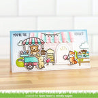 Lawn Fawn Treat Cart Coloring Stencils lf3542 The Coolest | color-code:alt1