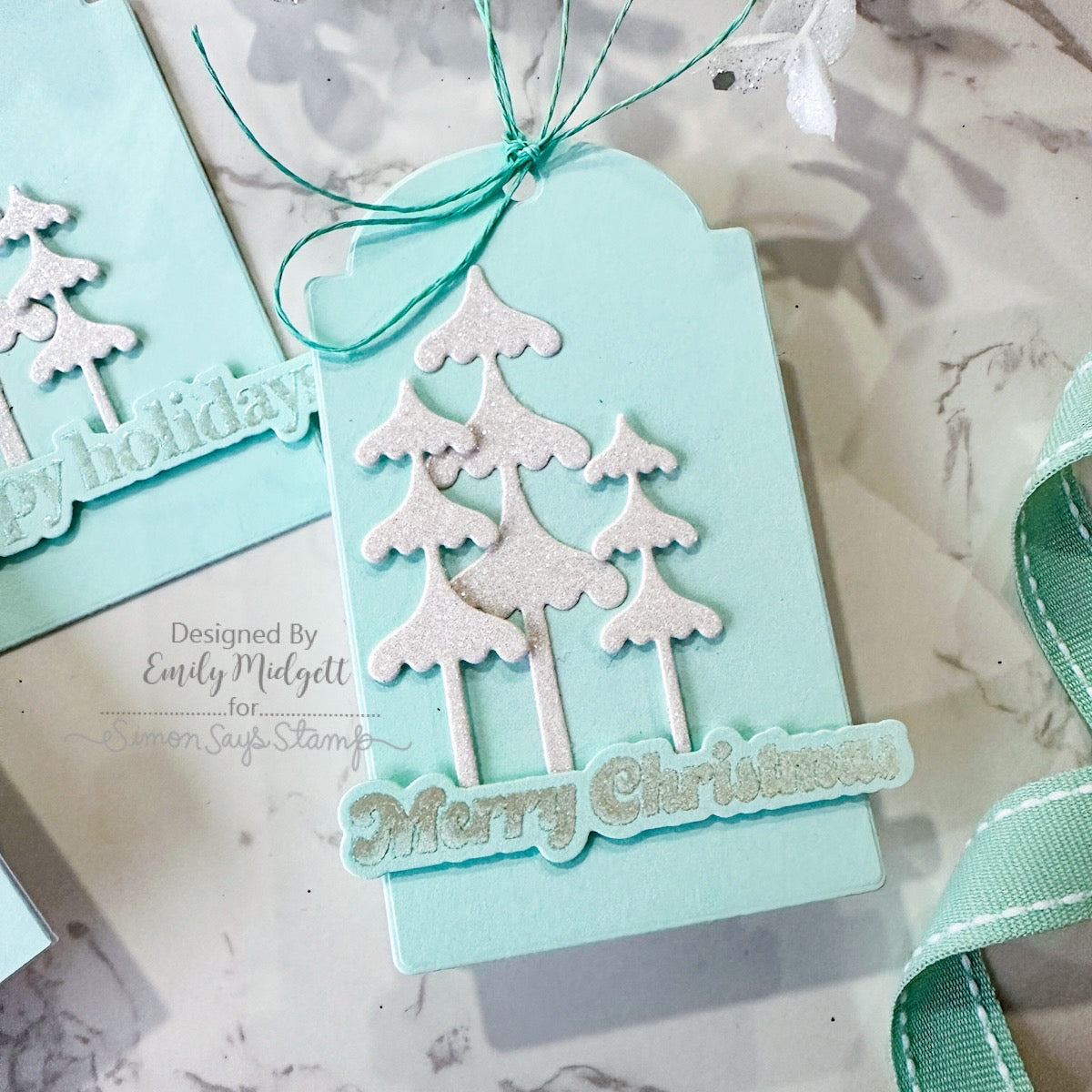 CZ Design Stamps and Dies Tree Plate Greetings set1103tp And Everything Nice Christmas Tag | color-code:ALT0