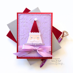 CZ Design Tree Plate Greetings Wafer Dies czd287c And Everything Nice Christmas Card