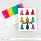 CZ Design Tree Plate Wafer Die czd286c And Everything Nice Holiday Card | color-code:ALT03