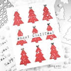 CZ Design Tree Plate Wafer Die czd286c And Everything Nice Holiday Card | color-code:ALT09