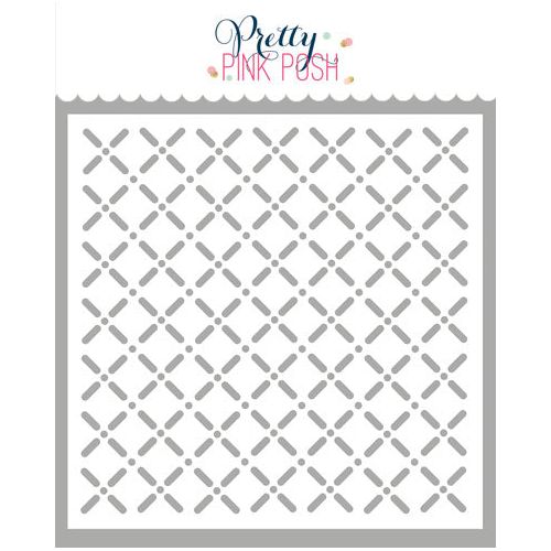 Pretty Pink Posh TRELLIS Stencil